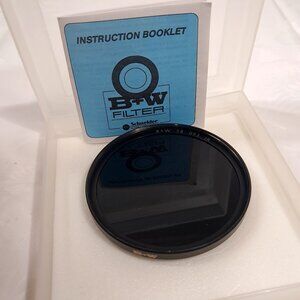 B+W‎ F-Pro 58mm 58 093 IR Black Exposure Factor Infrared Filter Made in Germany